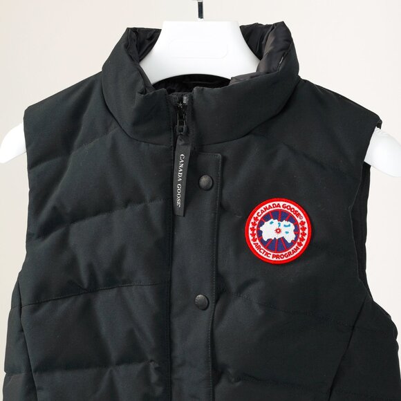 Canada Goose Freestyle Black Down-Filled Puffer Vest - Picture 3 of 16